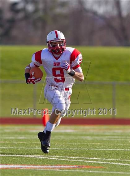 Thumbnail 3 in Southwestern vs. Waverly (NYSPHSAA Class C Semifinal) photogallery.