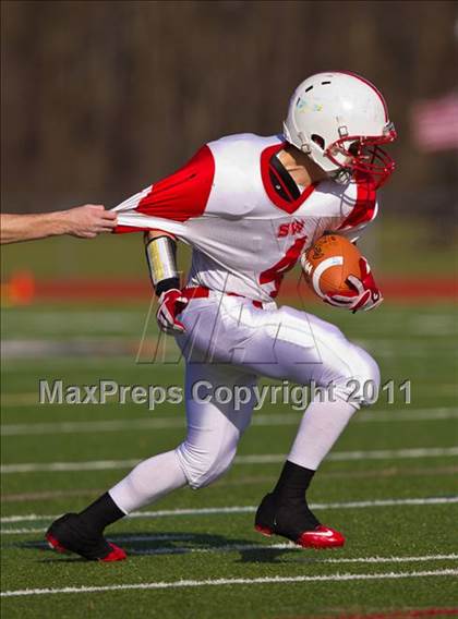 Thumbnail 1 in Southwestern vs. Waverly (NYSPHSAA Class C Semifinal) photogallery.