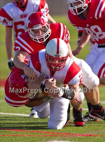 Thumbnail 2 in Southwestern vs. Waverly (NYSPHSAA Class C Semifinal) photogallery.