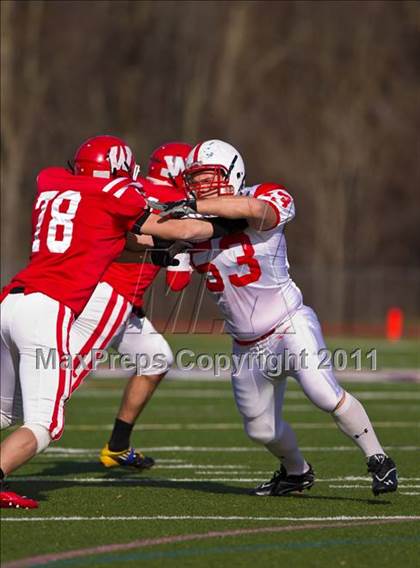 Thumbnail 1 in Southwestern vs. Waverly (NYSPHSAA Class C Semifinal) photogallery.