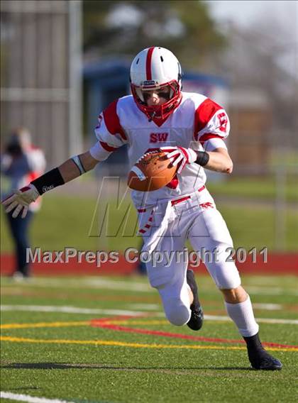 Thumbnail 3 in Southwestern vs. Waverly (NYSPHSAA Class C Semifinal) photogallery.