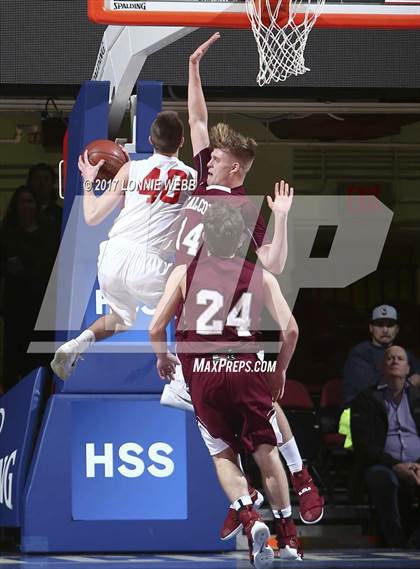 Thumbnail 1 in Albertus Magnus vs Tappan Zee (Section 1 Class A Semifinal) photogallery.