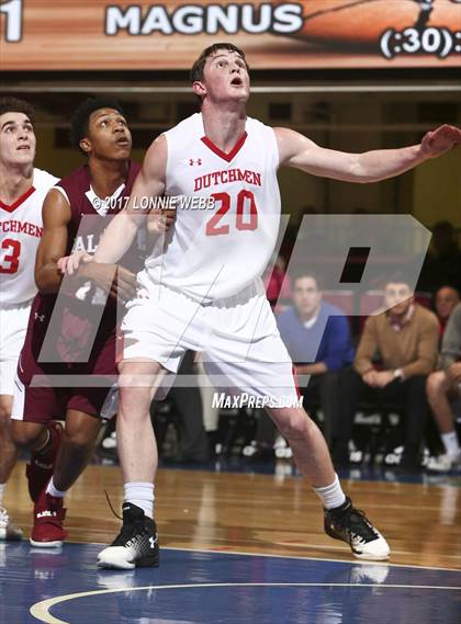 Thumbnail 3 in Albertus Magnus vs Tappan Zee (Section 1 Class A Semifinal) photogallery.