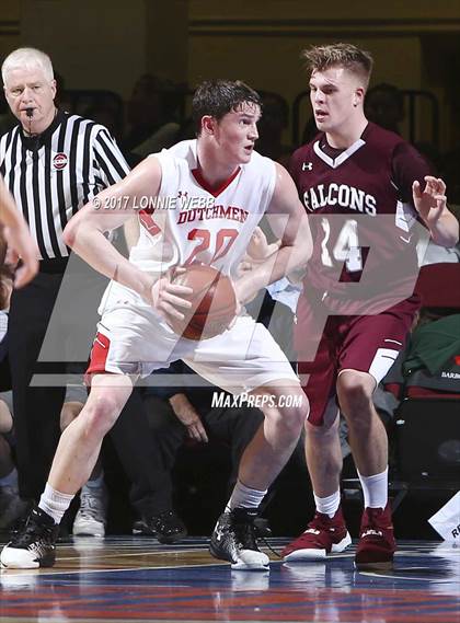 Thumbnail 1 in Albertus Magnus vs Tappan Zee (Section 1 Class A Semifinal) photogallery.