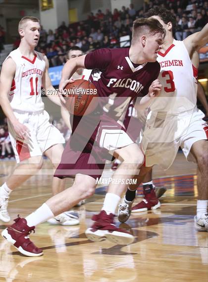 Thumbnail 1 in Albertus Magnus vs Tappan Zee (Section 1 Class A Semifinal) photogallery.