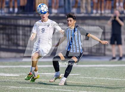 Thumbnail 1 in St. Pius X Catholic vs. Johnson (GHSA 5A Championship) photogallery.