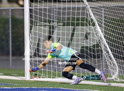 Thumbnail 1 in St. Pius X Catholic vs. Johnson (GHSA 5A Championship) photogallery.