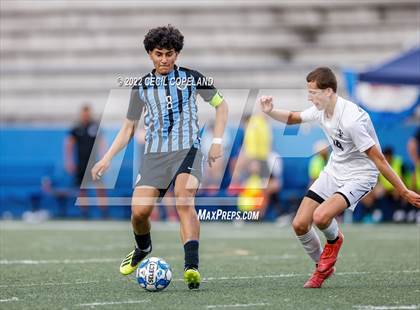 Thumbnail 2 in St. Pius X Catholic vs. Johnson (GHSA 5A Championship) photogallery.