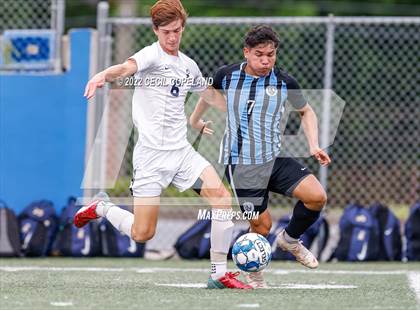 Thumbnail 2 in St. Pius X Catholic vs. Johnson (GHSA 5A Championship) photogallery.