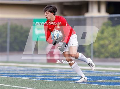 Thumbnail 1 in St. Pius X Catholic vs. Johnson (GHSA 5A Championship) photogallery.