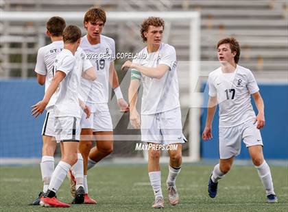 Thumbnail 1 in St. Pius X Catholic vs. Johnson (GHSA 5A Championship) photogallery.