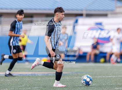 Thumbnail 1 in St. Pius X Catholic vs. Johnson (GHSA 5A Championship) photogallery.