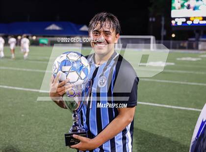 Thumbnail 3 in St. Pius X Catholic vs. Johnson (GHSA 5A Championship) photogallery.