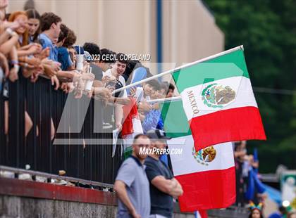 Thumbnail 1 in St. Pius X Catholic vs. Johnson (GHSA 5A Championship) photogallery.