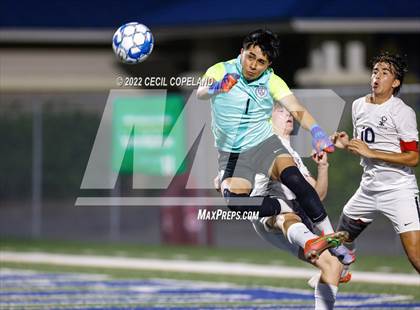 Thumbnail 2 in St. Pius X Catholic vs. Johnson (GHSA 5A Championship) photogallery.
