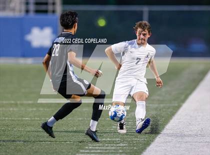 Thumbnail 1 in St. Pius X Catholic vs. Johnson (GHSA 5A Championship) photogallery.