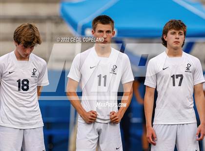 Thumbnail 1 in St. Pius X Catholic vs. Johnson (GHSA 5A Championship) photogallery.