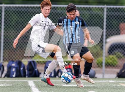 Thumbnail 1 in St. Pius X Catholic vs. Johnson (GHSA 5A Championship) photogallery.