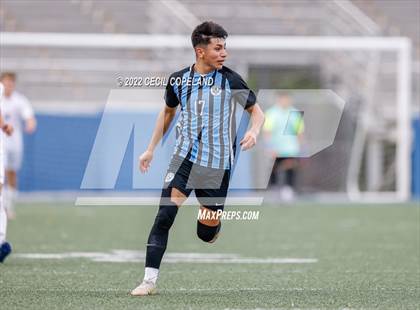 Thumbnail 3 in St. Pius X Catholic vs. Johnson (GHSA 5A Championship) photogallery.
