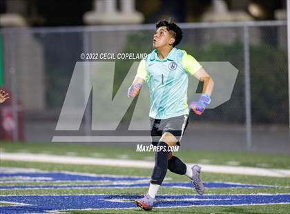Thumbnail 3 in St. Pius X Catholic vs. Johnson (GHSA 5A Championship) photogallery.