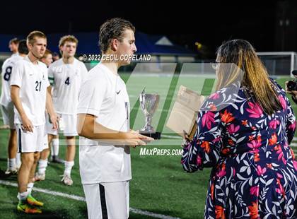 Thumbnail 1 in St. Pius X Catholic vs. Johnson (GHSA 5A Championship) photogallery.