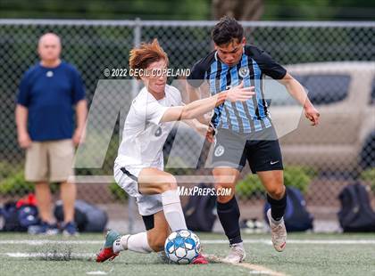 Thumbnail 2 in St. Pius X Catholic vs. Johnson (GHSA 5A Championship) photogallery.
