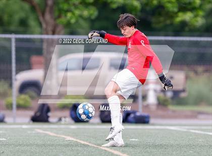 Thumbnail 3 in St. Pius X Catholic vs. Johnson (GHSA 5A Championship) photogallery.