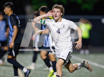 Thumbnail 1 in St. Pius X Catholic vs. Johnson (GHSA 5A Championship) photogallery.