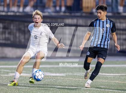 Thumbnail 3 in St. Pius X Catholic vs. Johnson (GHSA 5A Championship) photogallery.