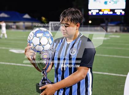 Thumbnail 2 in St. Pius X Catholic vs. Johnson (GHSA 5A Championship) photogallery.