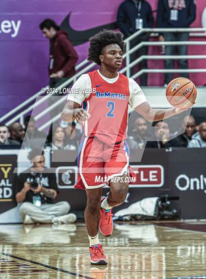 Thumbnail 3 in Imhotep Charter vs. DeMatha (Spalding Hoophall Classic) photogallery.