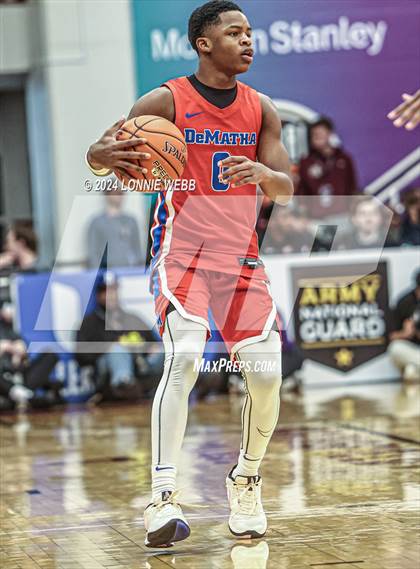 Thumbnail 2 in Imhotep Charter vs. DeMatha (Spalding Hoophall Classic) photogallery.