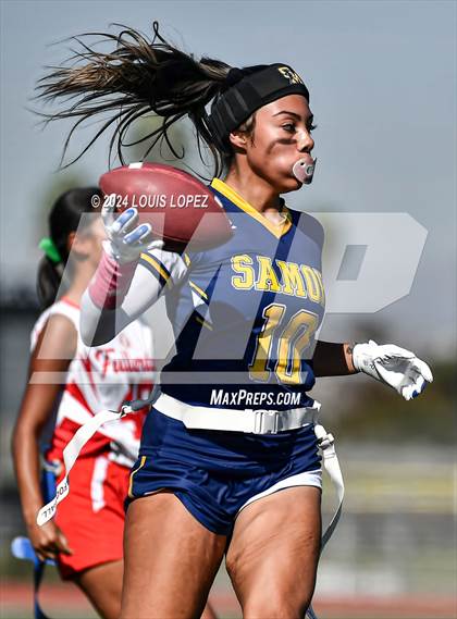 Thumbnail 1 in Santa Monica vs. Fullerton (CIF SS DIV 4 Championship) photogallery.