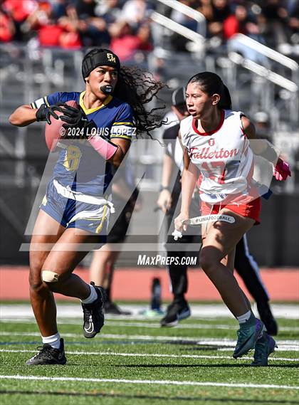 Thumbnail 3 in Santa Monica vs. Fullerton (CIF SS DIV 4 Championship) photogallery.