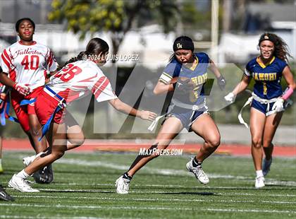 Thumbnail 2 in Santa Monica vs. Fullerton (CIF SS DIV 4 Championship) photogallery.