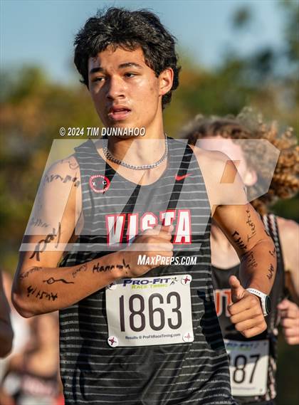 Thumbnail 1 in UIL 6A Boys Cross Country District 25 Finals photogallery.