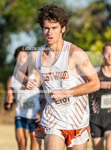 Thumbnail 2 in UIL 6A Boys Cross Country District 25 Finals photogallery.