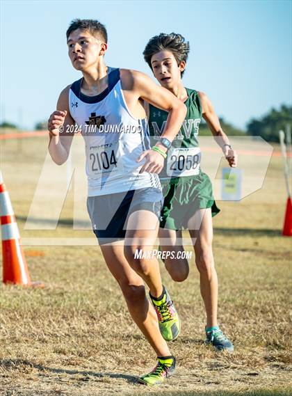 Thumbnail 1 in UIL 6A Boys Cross Country District 25 Finals photogallery.