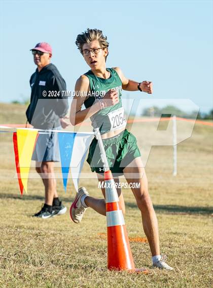 Thumbnail 1 in UIL 6A Boys Cross Country District 25 Finals photogallery.