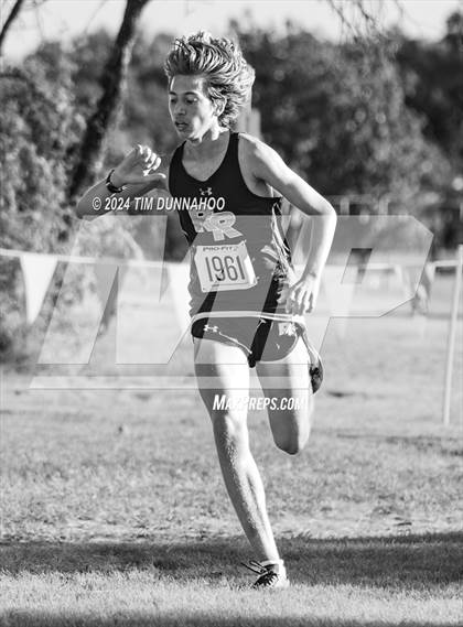 Thumbnail 2 in UIL 6A Boys Cross Country District 25 Finals photogallery.