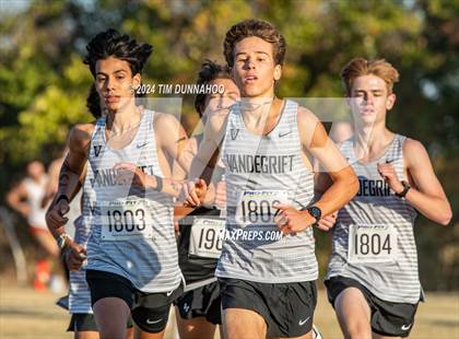 Thumbnail 3 in UIL 6A Boys Cross Country District 25 Finals photogallery.