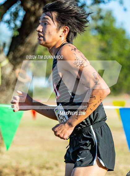 Thumbnail 2 in UIL 6A Boys Cross Country District 25 Finals photogallery.