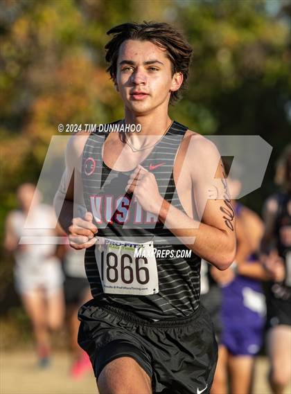 Thumbnail 2 in UIL 6A Boys Cross Country District 25 Finals photogallery.