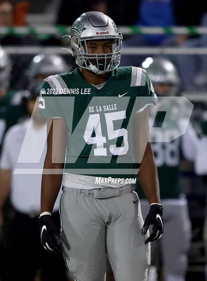 Thumbnail 1 in Clovis North @ De La Salle (CIF State North Regional D1-AA Final) photogallery.