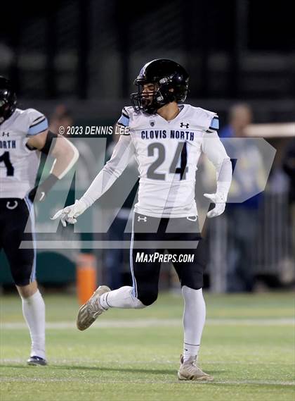 Thumbnail 3 in Clovis North @ De La Salle (CIF State North Regional D1-AA Final) photogallery.