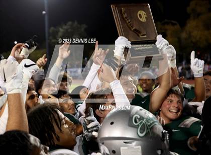Thumbnail 1 in Clovis North @ De La Salle (CIF State North Regional D1-AA Final) photogallery.