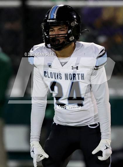 Thumbnail 1 in Clovis North @ De La Salle (CIF State North Regional D1-AA Final) photogallery.