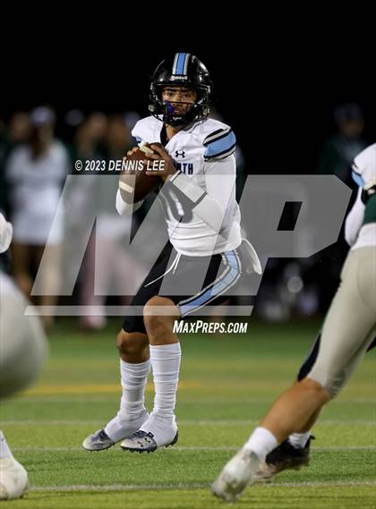 Thumbnail 2 in Clovis North @ De La Salle (CIF State North Regional D1-AA Final) photogallery.