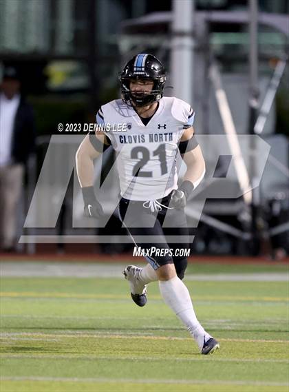 Thumbnail 1 in Clovis North @ De La Salle (CIF State North Regional D1-AA Final) photogallery.