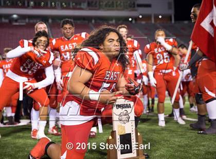 Thumbnail 2 in East vs. Timpview (UHSAA 4A Final) photogallery.